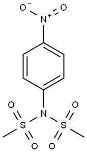 Methanesulfonamide, N-(methylsulfonyl)-N-(4-nitrophenyl)- Structure