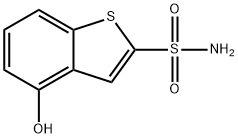 Benzo[b]thiophene-2-sulfonamide, 4-hydroxy-,96803-90-6,结构式