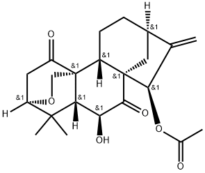 毛萼晶 A, 96850-30-5, 结构式