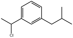 Benzene, 1-(1-chloroethyl)-3-(2-methylpropyl)-