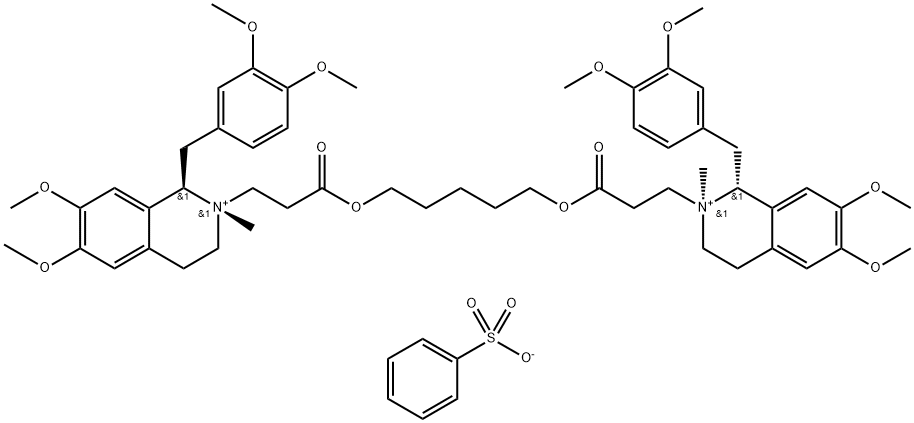 阿曲库铵杂质3,96946-46-2,结构式