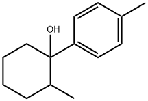 Cyclohexanol, 2-methyl-1-(4-methylphenyl)- Structure