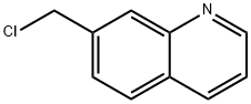 Quinoline, 7-(chloromethyl)- Struktur