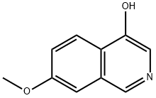 4-Isoquinolinol, 7-methoxy- Struktur