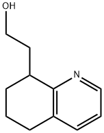 8-Quinolineethanol, 5,6,7,8-tetrahydro- 化学構造式