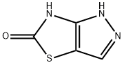 5H-Pyrazolo[3,4-d]thiazol-5-one, 1,6-dihydro- 结构式