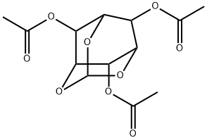 2,4,6-Tri-O-acetyl-1,3,5-O-methylidyne-myo-inositol, 98510-21-5, 结构式