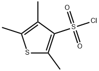 3-Thiophenesulfonyl chloride, 2,4,5-trimethyl- Struktur
