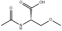 N-乙酰基-O-甲基丝氨酸,98632-99-6,结构式