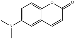 2H-1-Benzopyran-2-one, 6-(dimethylamino)- 结构式