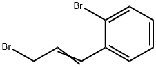 (E)-1-溴-2-(3-溴丙-1-烯-1-基)苯,99134-26-6,结构式