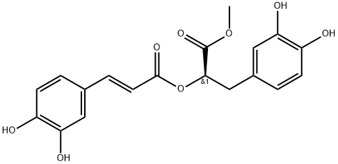 迷迭香酸甲酯, 99353-00-1, 结构式