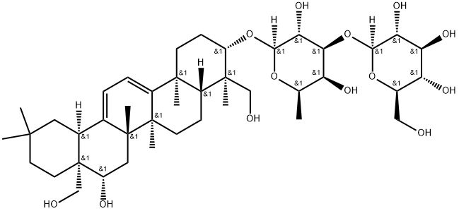 サイコサポニン G 化学構造式