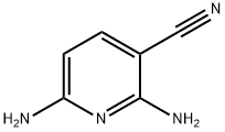 3-CYANO-2,6-DIAMINOPYRIDINE, 99761-27-0, 结构式