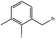Benzene, 1-(bromomethyl)-2-iodo-3-methyl- 结构式
