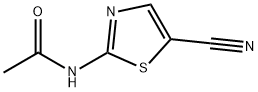 Acetamide, N-(5-cyano-2-thiazolyl)- Struktur