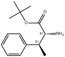 (2R,3S)-2-Amino-3-phenyl-butyric acid tert-butyl ester 结构式