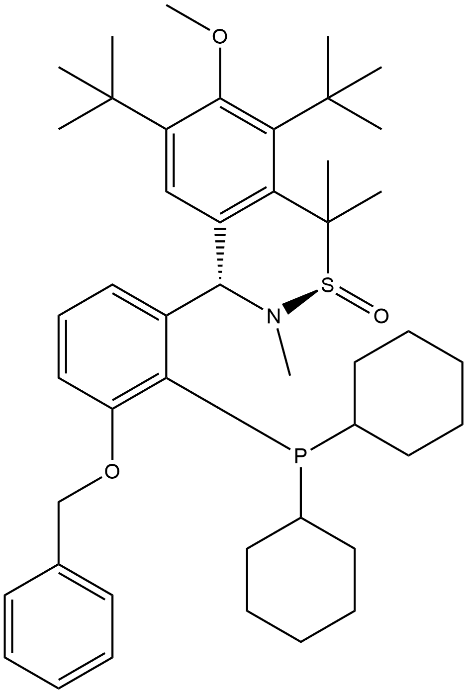 2565792-24-5 [S(R)]-N-[(S)-[3,5-Di-tert-butyl-4-methoxyphenyl][(3-benzyloxy-2-(dicyclohexylphosphino)phenyl)methyl]-N,2-dimethyl-2-propanesulfinamide