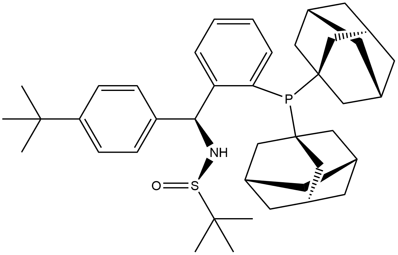  [S(R)]-N-[(S)-(4-叔丁基苯基)[2-(二金刚烷基膦)苯基]甲基]-2-叔丁基亚磺酰胺