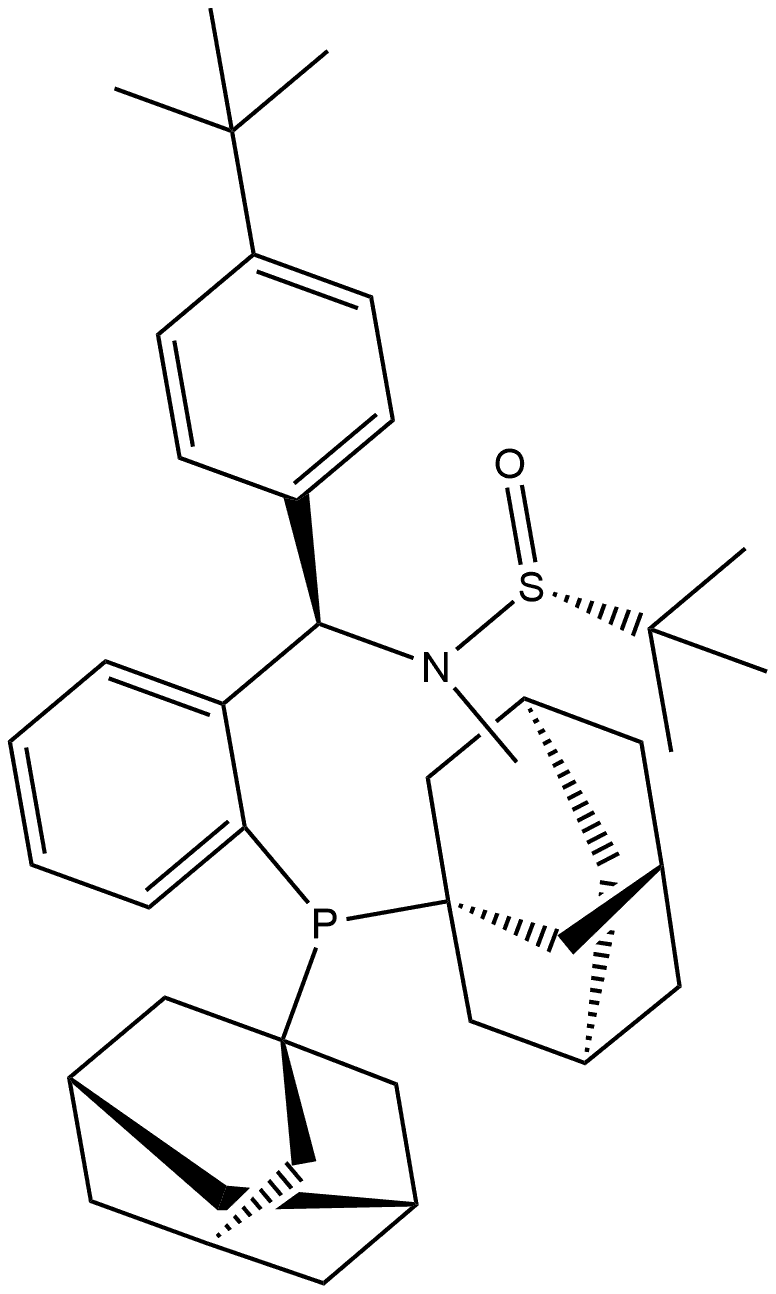  [S(R)]-N-[(R)-(4-叔丁基苯基)[2-(二金刚烷基膦)苯基]甲基]-N-甲基-2-叔丁基亚磺酰胺