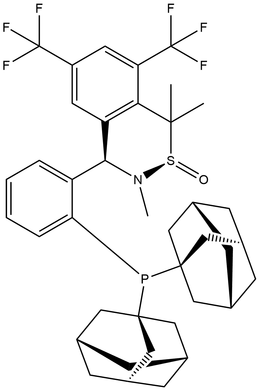[S(R)]-N-[(R)-(3,5-二(三氟甲基)苯基)[2-(二金刚烷基膦)苯基]甲基]-N-甲基-2-叔丁基亚磺酰胺