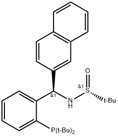 [S(R)]-N-[(R)-[2-(二叔丁基膦)苯基]-2-萘基甲基]-2-叔丁基亚磺酰胺