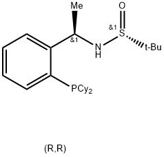  S(R)]-N-[(1R)-1-[2-(二环己基膦)苯基]乙基]-2-叔丁基亚磺酰胺