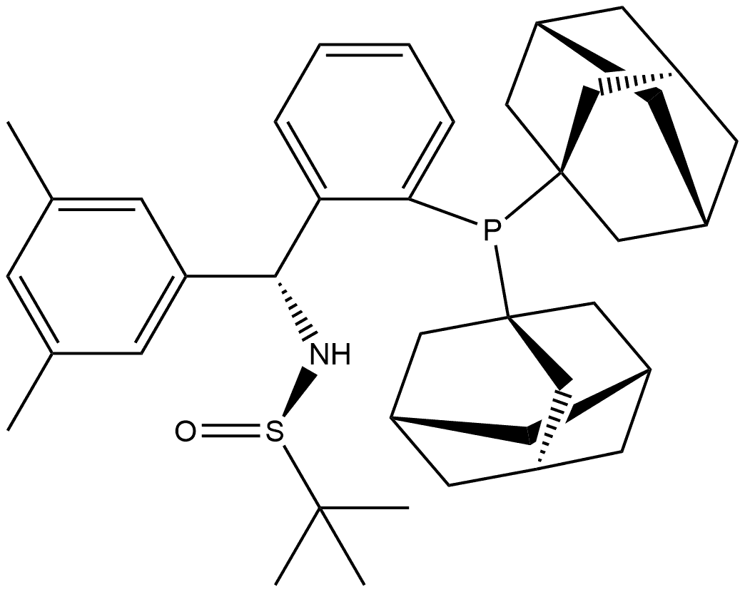  [S(R)]-N-[(R)-(3,5-二甲基苯基)[2-(二金刚烷基膦)苯基]甲基]-2-叔丁基亚磺酰胺