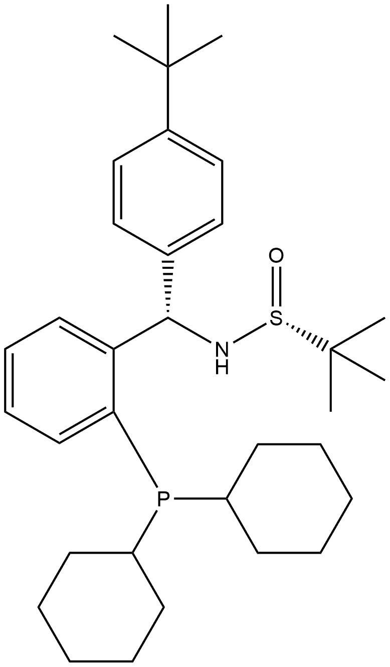 S(R)]-N-[(S)-(4-叔丁基苯基)[2-(二环己基膦)苯基]甲基]-2-叔丁基亚磺酰胺