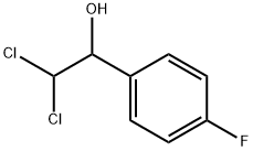 2,2-Dichloro-1-(4-fluorophenyl)ethanol 结构式