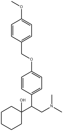 Cyclohexanol, 1-[2-(dimethylamino)-1-[4-[(4-methoxyphenyl)methoxy]phenyl]ethyl]-