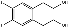4,5-Difluoro-1,2-benzenediethanol Struktur