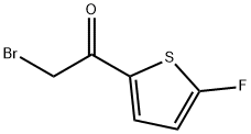 2-溴-1-(5-氟噻吩-2-基)乙酮 结构式