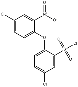Benzenesulfonyl chloride, 5-chloro-2-(4-chloro-2-nitrophenoxy)-