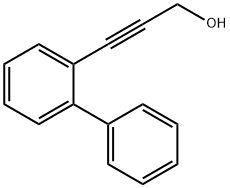 2-Propyn-1-ol, 3-[1,1'-biphenyl]-2-yl- Structure