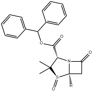 4-Thia-1-azabicyclo[3.2.0]heptane-2-carboxylic acid, 3,3-dimethyl-7-oxo-, diphenylmethyl ester, 4-oxide, (2S,4S,5R)-