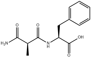 L-Phenylalanine, N-(3-amino-2-methyl-1,3-dioxopropyl)-, (S)- (9CI) Structure