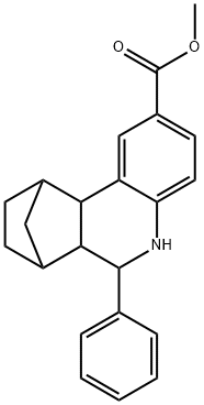 7,10-Methanophenanthridine-2-carboxylic acid, 5,6,6a,7,8,9,10,10a-octahydro-6-phenyl-, methyl ester