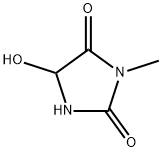 2,4-Imidazolidinedione, 5-hydroxy-3-methyl-