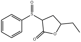 2(3H)-Furanone, 5-ethyldihydro-3-(phenylsulfinyl)-