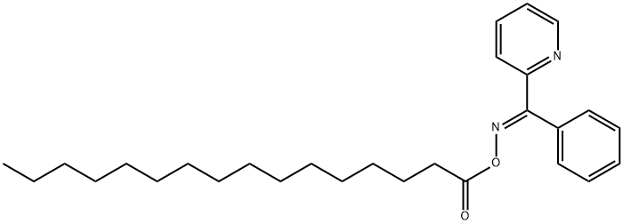 Methanone, phenyl-2-pyridinyl-, O-(1-oxohexadecyl)oxime, (1E)-