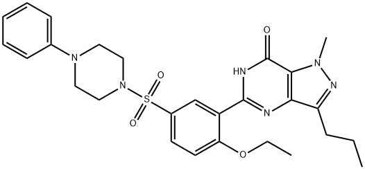 西地那非脱乙基苯基杂质, 1007310-62-4, 结构式