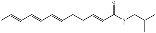 β-サンショオール 化学構造式