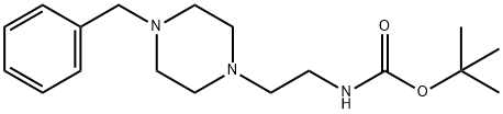 Carbamic acid, N-[2-[4-(phenylmethyl)-1-piperazinyl]ethyl]-, 1,1-dimethylethyl ester