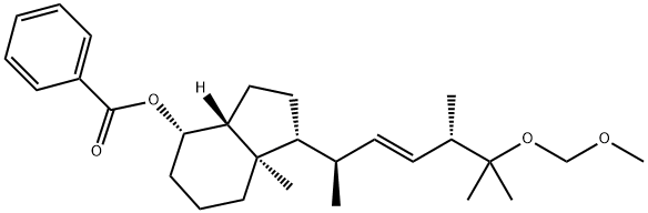 1H-Inden-4-ol, octahydro-1-[(1R,2E,4S)-5-(methoxymethoxy)-1,4,5-trimethyl-2-hexen-1-yl]-7a-methyl-, 4-benzoate, (1R,3aR,4S,7aR)-