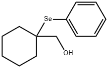 Cyclohexanemethanol, 1-(phenylseleno)- Struktur