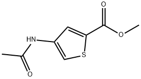 2-Thiophenecarboxylic acid, 4-(acetylamino)-, methyl ester