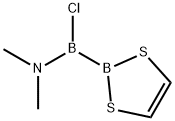 Boranamine, 1-chloro-1-(1,3,2-dithiaborol-2-yl)-N,N-dimethyl- (9CI) Struktur