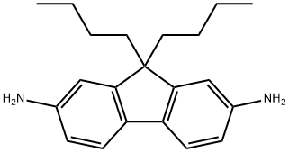 9,9-二丁基-9H-芴-2,7-二胺, 1013211-64-7, 结构式