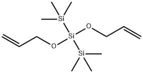 Trisilane, 1,1,1,3,3,3-hexamethyl-2,2-bis(2-propen-1-yloxy)- Struktur